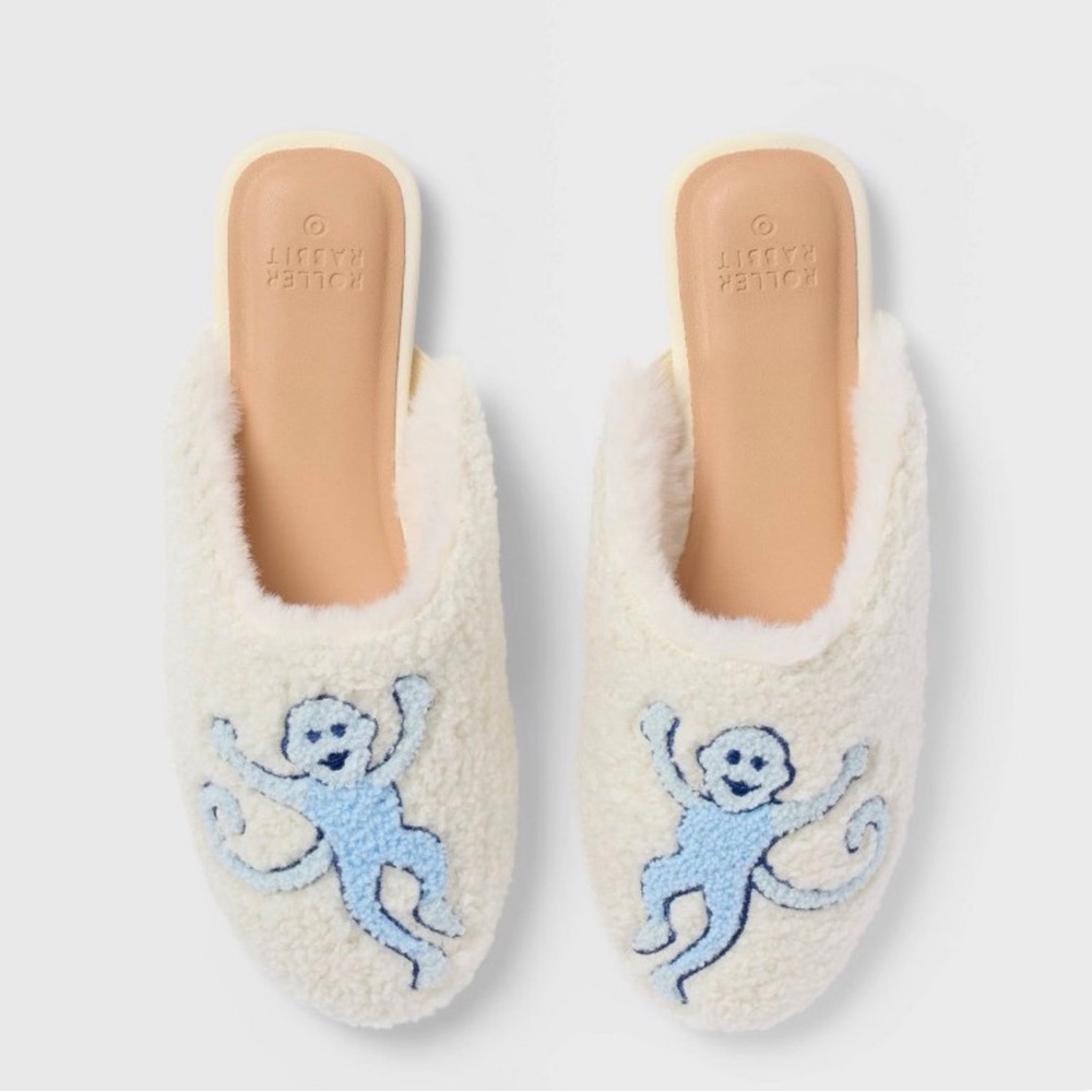 Women’s Monkey Fuzzy Slippers Roller Rabbit x Target